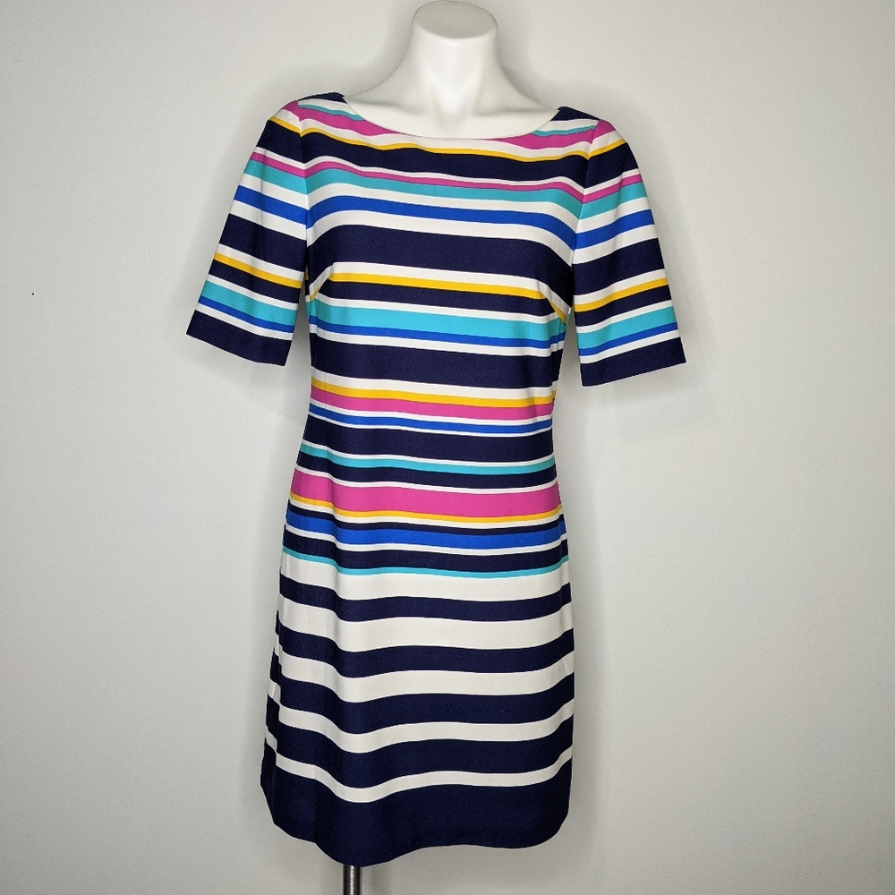 COPY - Eliza J colorful striped dress 10